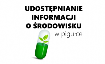 udostępnianie informacji o środowisku