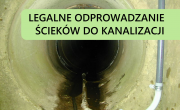 legalne odprowadzanie ścieków do kanalizacji